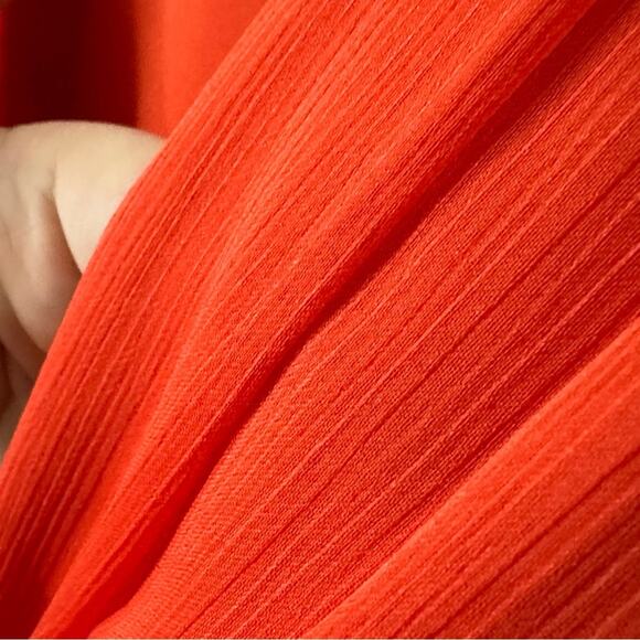 Gianni Bini Rhea Maxi Dress Orange Flowy Wedding Guest Soft Girl Romantic 4 - Picture 8 of 12